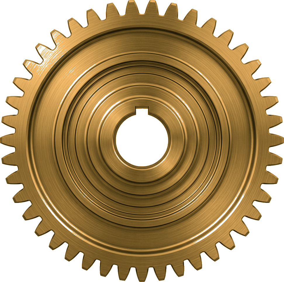 TradeMatrix 3D Gear Logo