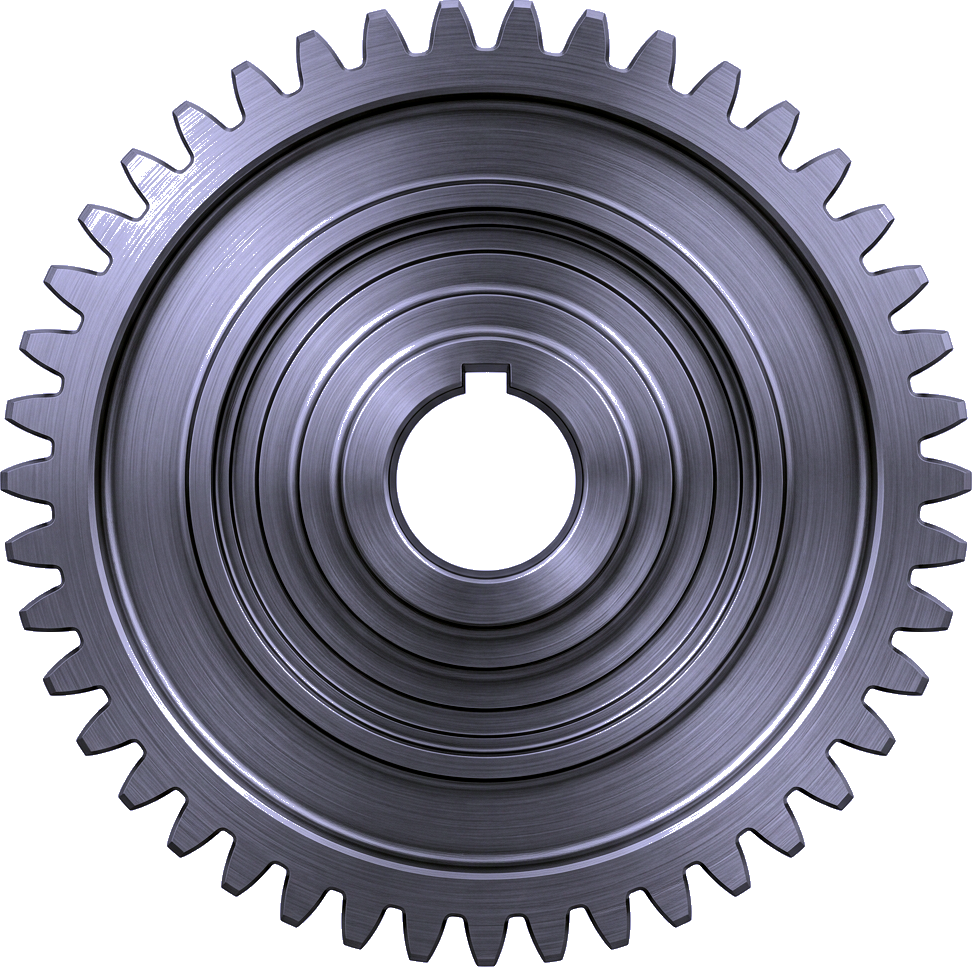 Titanium 3D Gear (CCW)